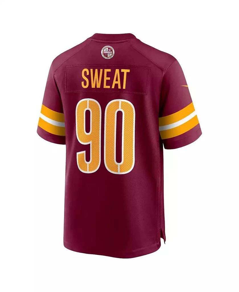NIKE Big Boys Montez Sweat Burgundy Washington Commanders Game Jersey 3