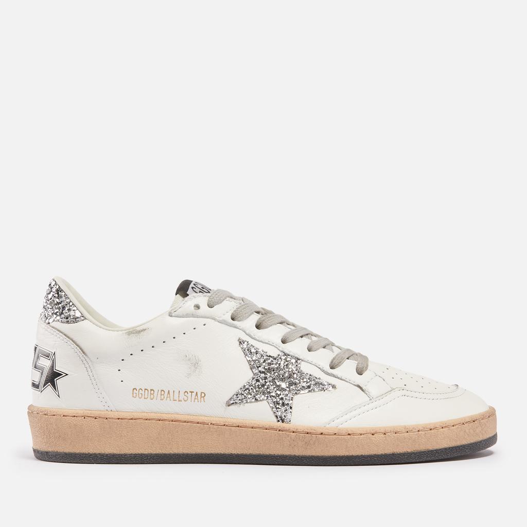 Golden Goose Women
s Ball Star Leather Trainers