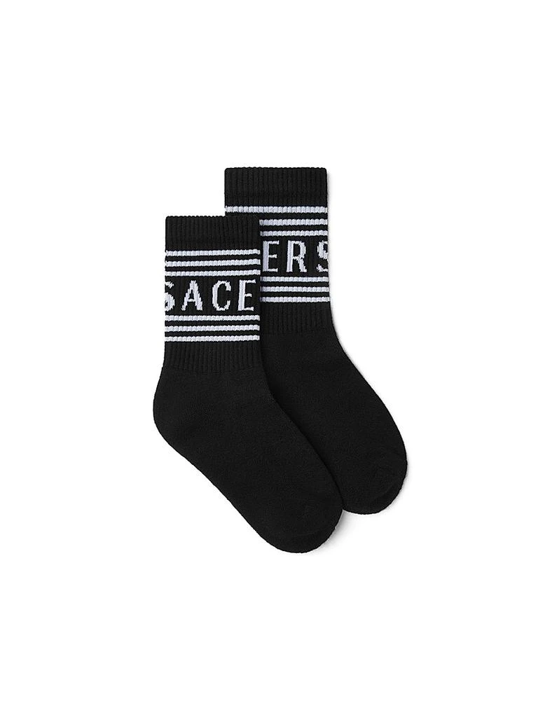 Versace Little Kid
s 
Kid
s Logo Crew Socks