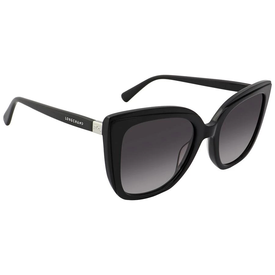Longchamp Grey Gradient Cat Eye Ladies Sunglasses LO669S 001 56 Excellent Longchamp Women main image 2