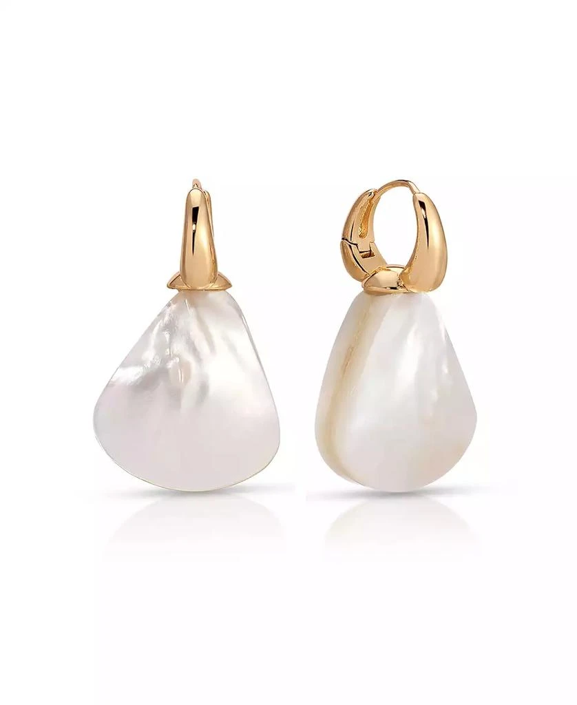 Ettika Jewelry Sun-Kissed Mother of Pearl Drop Earrings