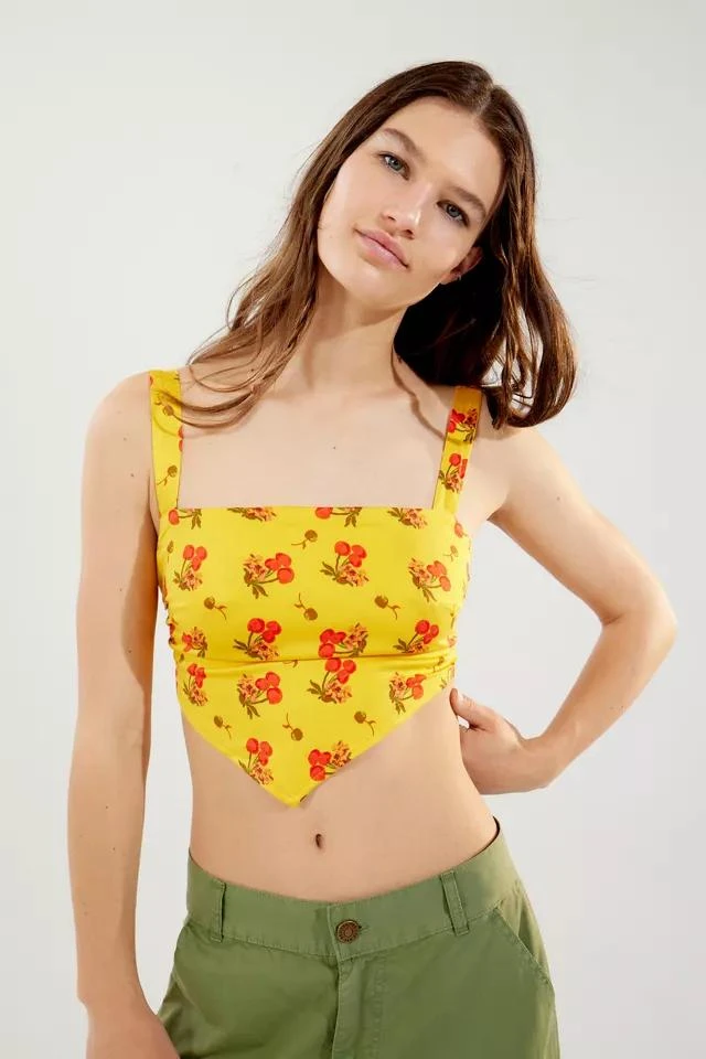 Urban Outfitters UO Jade Scarf Cami 1