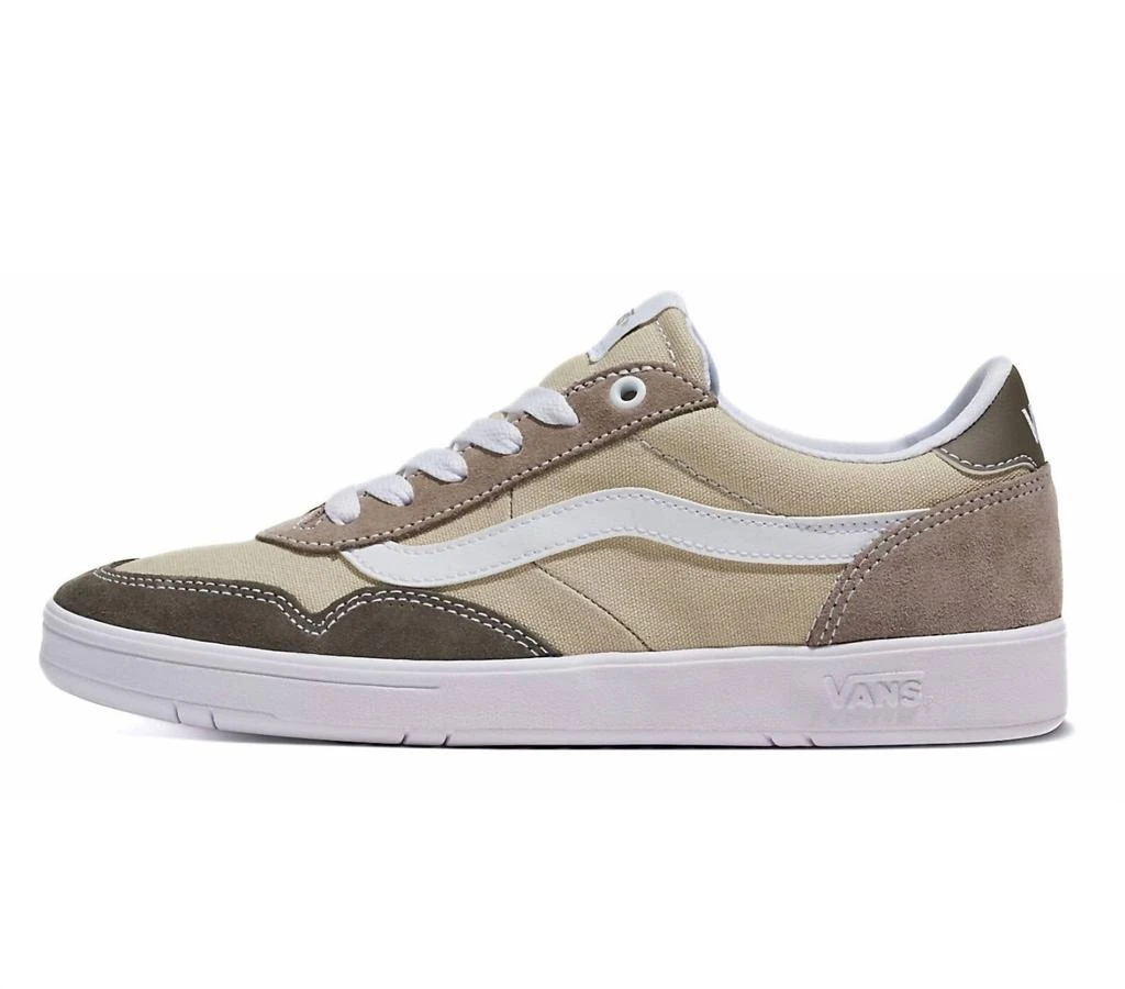 Vans Men's Cruze Sneaker In Khaki Suede 1