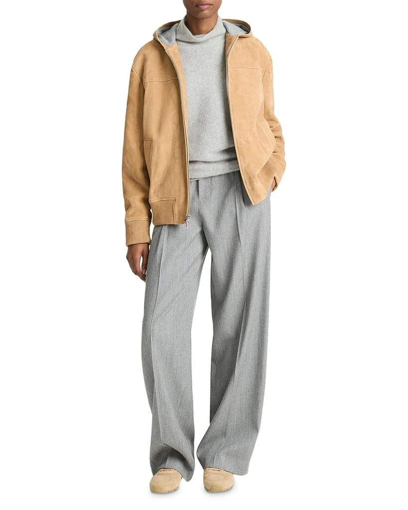 Vince Hooded Suede Jacket 2