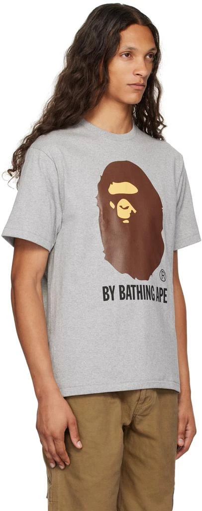 Bape Gray 'By Bathing Ape' T-Shirt 2