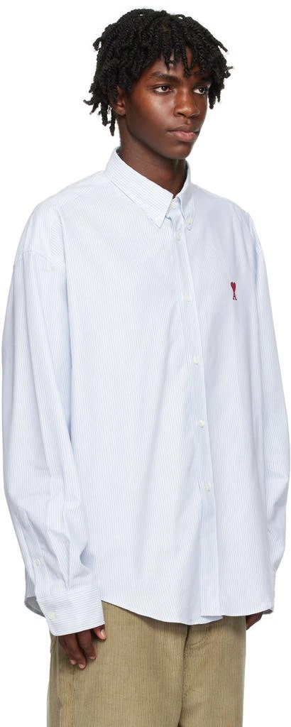AMI White & Blue Ami De Cœur Shirt 2