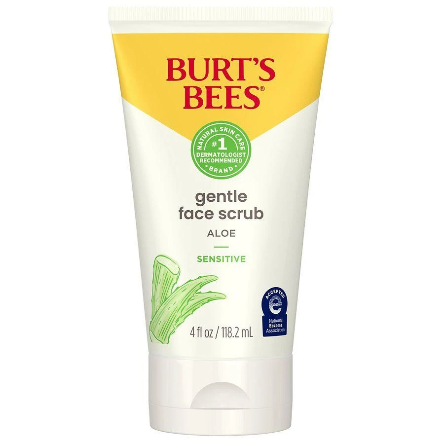 Burt's Bees Gentle Face Scrub with Aloe for Sensitive Skin 1