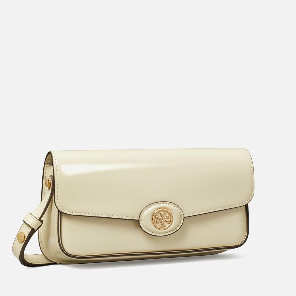 Tory Burch Tory Burch Robinson Spazzolato Leather Shoulder Bag