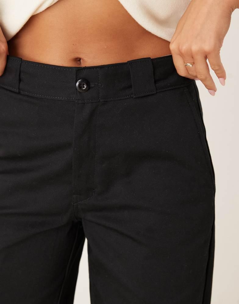 パンツ Simply Complicated 247 WORK TROUSERS BLK Dickies 247 loose work trousers in black – On Sale Now with