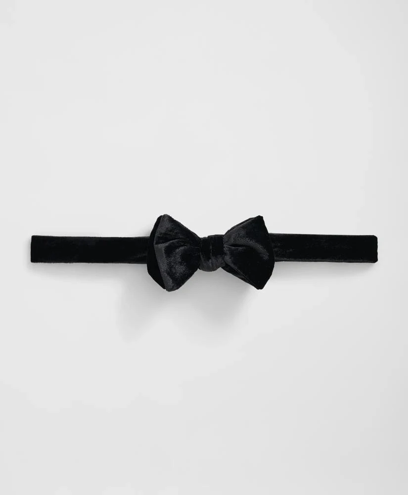 Brooks Brothers Formal Silk Blend Velvet Bow Tie 1