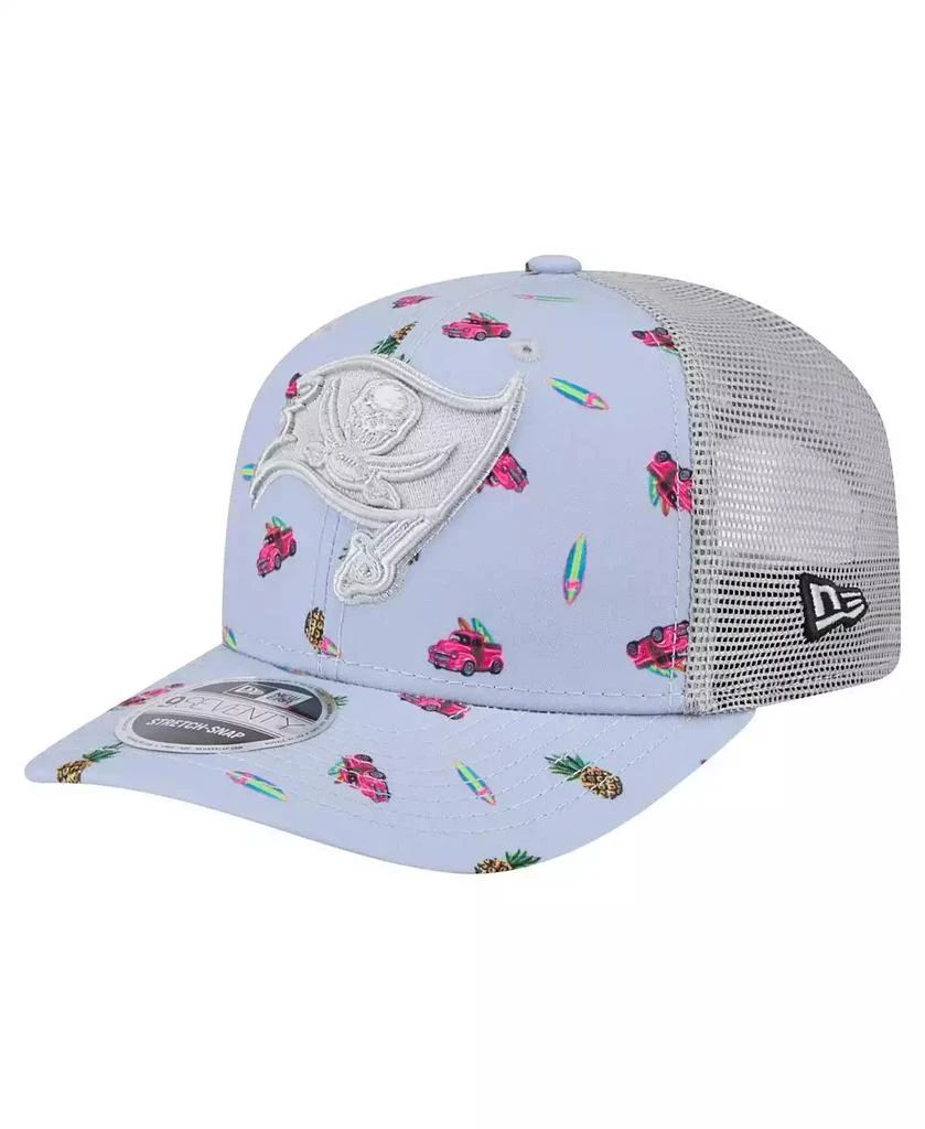 New Era Men's Light Blue Tampa Bay Buccaneers Adventure Surfboard 9SEVENTY Adjustable Hat 1