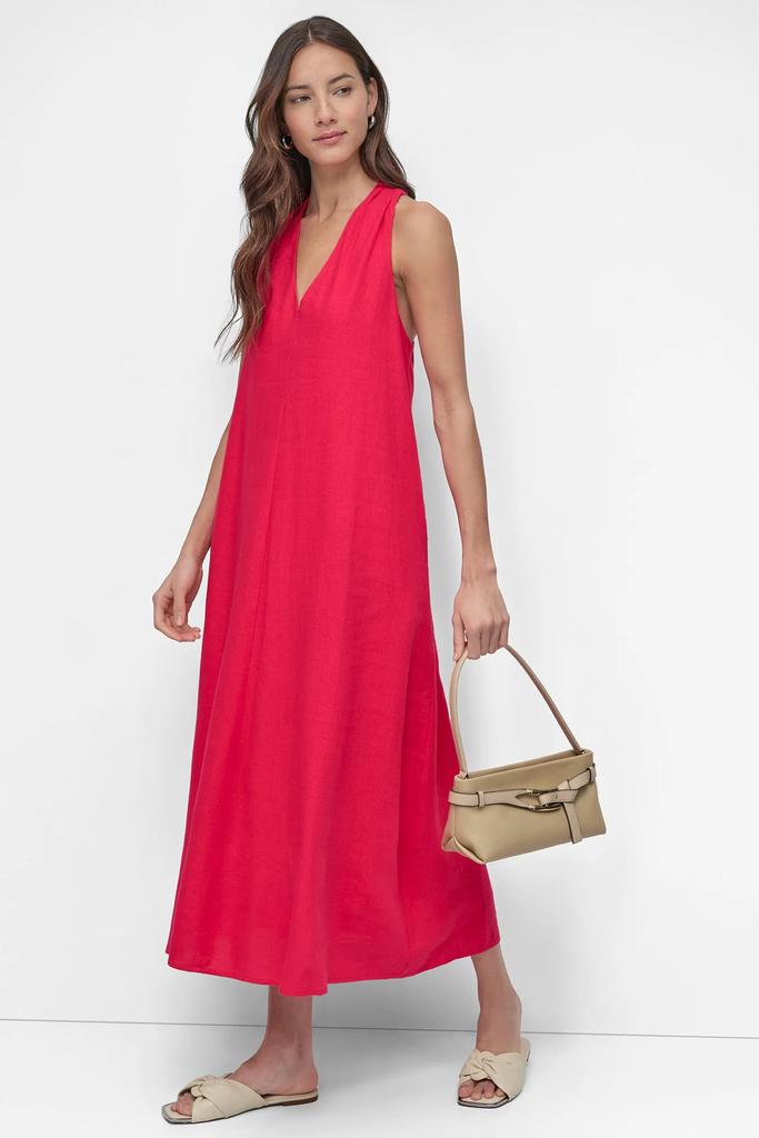 DKNY SWING DRESS WITH RACER BACK