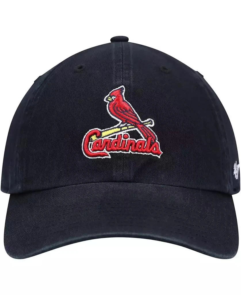47 Brand Men's Navy St. Louis Cardinals Clean Up Adjustable Hat 2