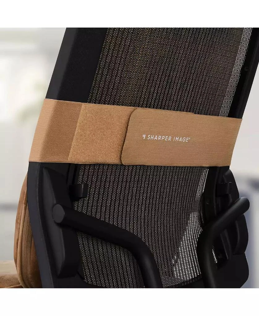 Sharper Image Shiatsu Luxe Chair Pad, Heated Seat Topper Massager 5