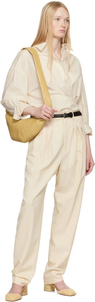 Lemaire Yellow Small Croissant Bag 4