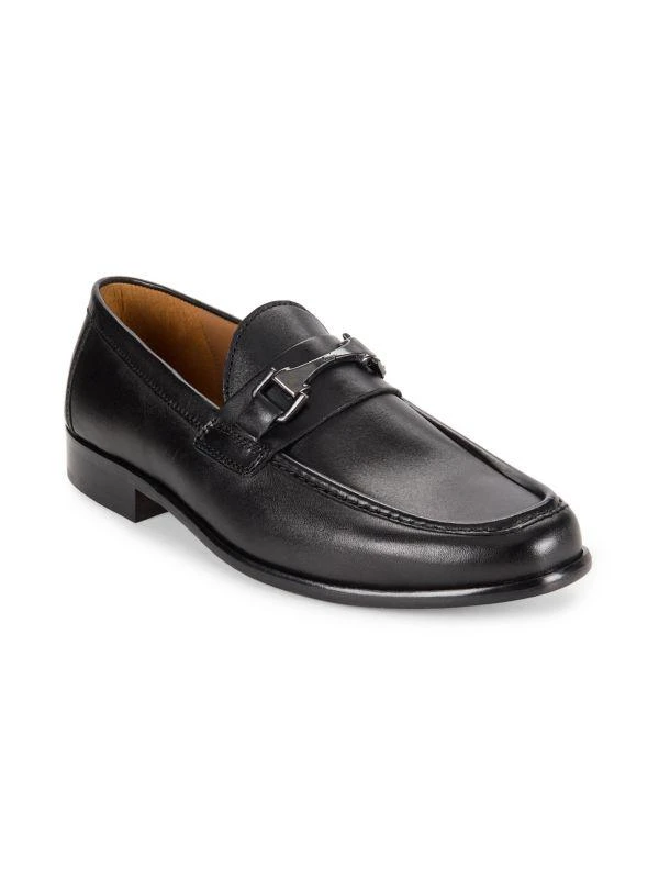 Saks Fifth Avenue Dean Leather Bit Loafers 2