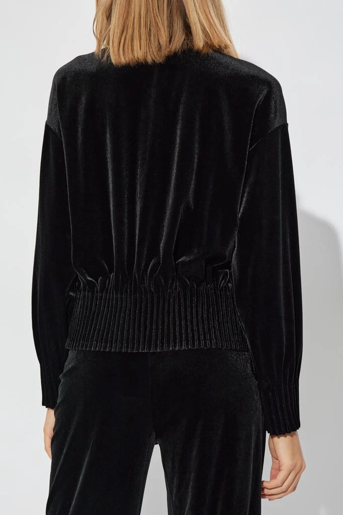 Emporio Armani Velvet sweatshirt 4