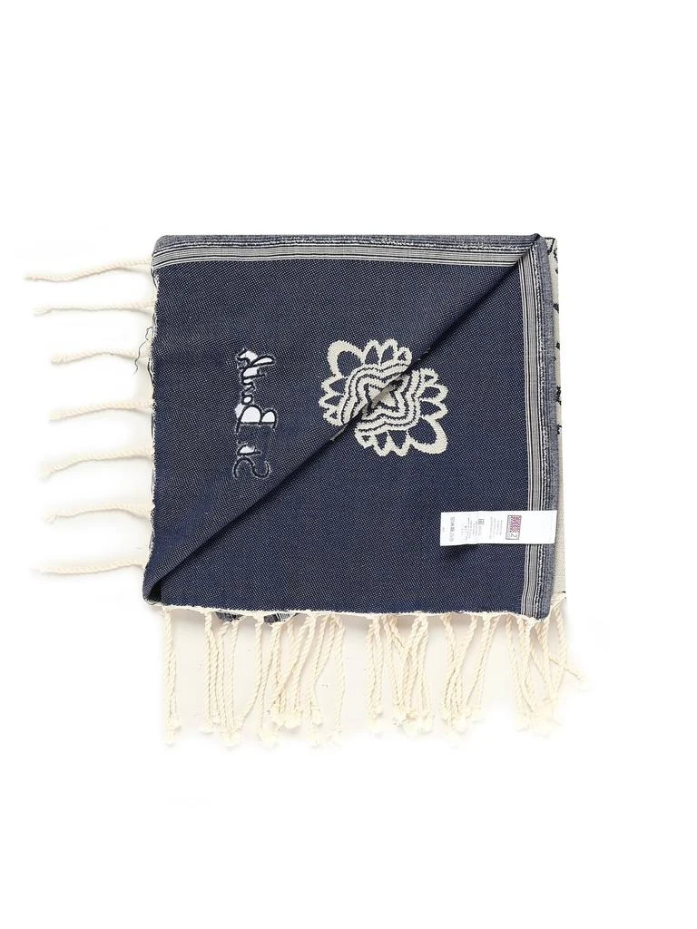 Mc2 Saint Barth Mc2 Saint Barth Fringed Foutas Beach Towel 2