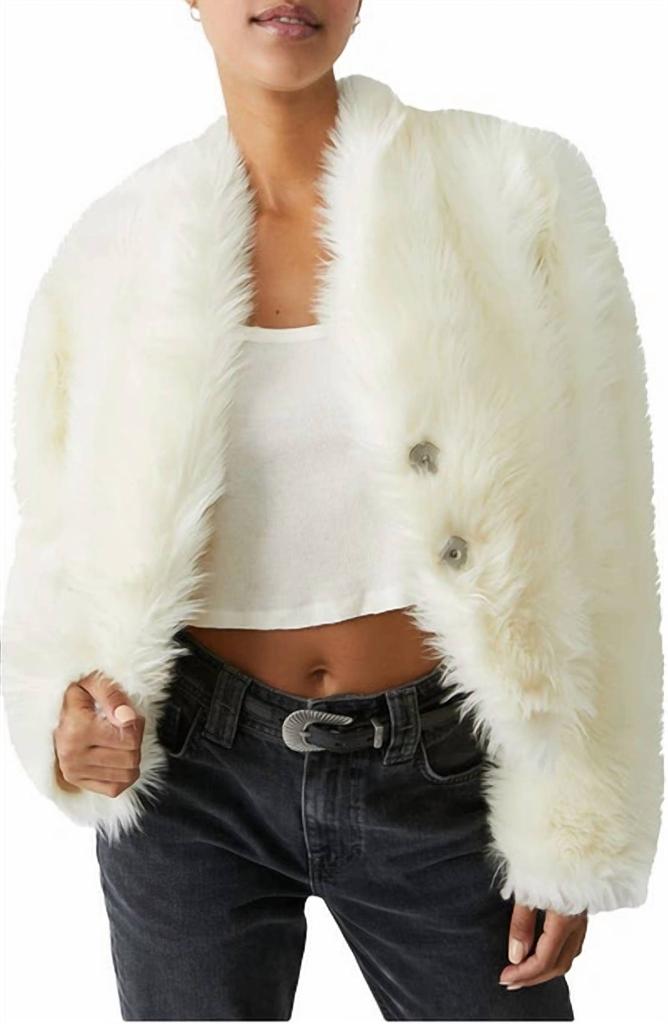 Free People Free People - All Night Fur Jacket