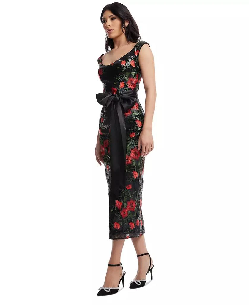 Dress The Population Women's Dottie Midi Dress 2