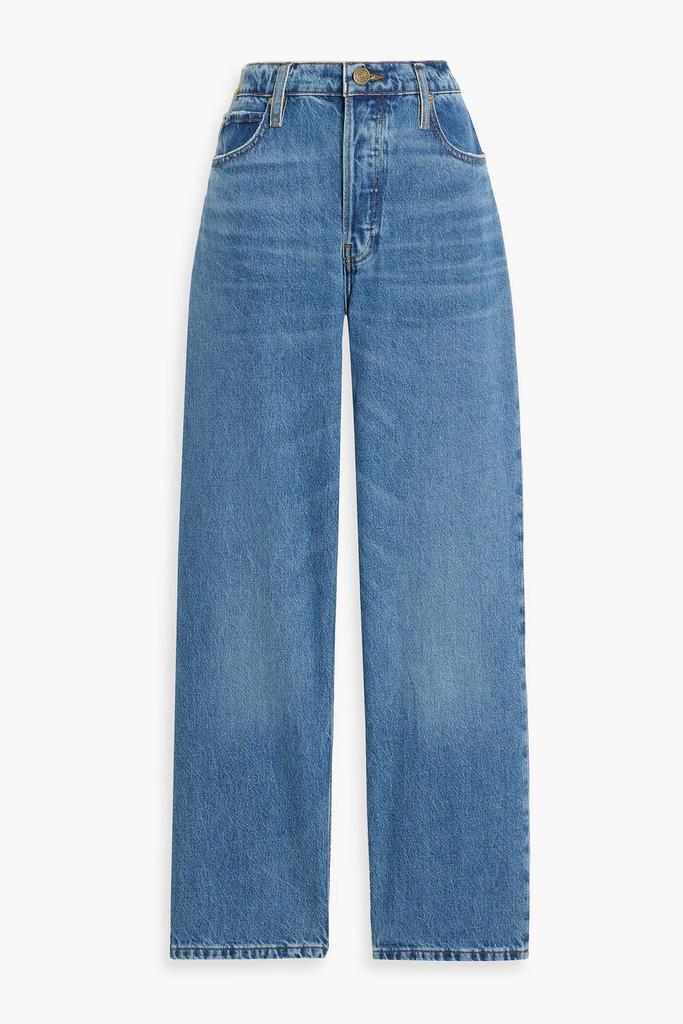 FRAME The Slouchy Straight cropped boyfriend jeans