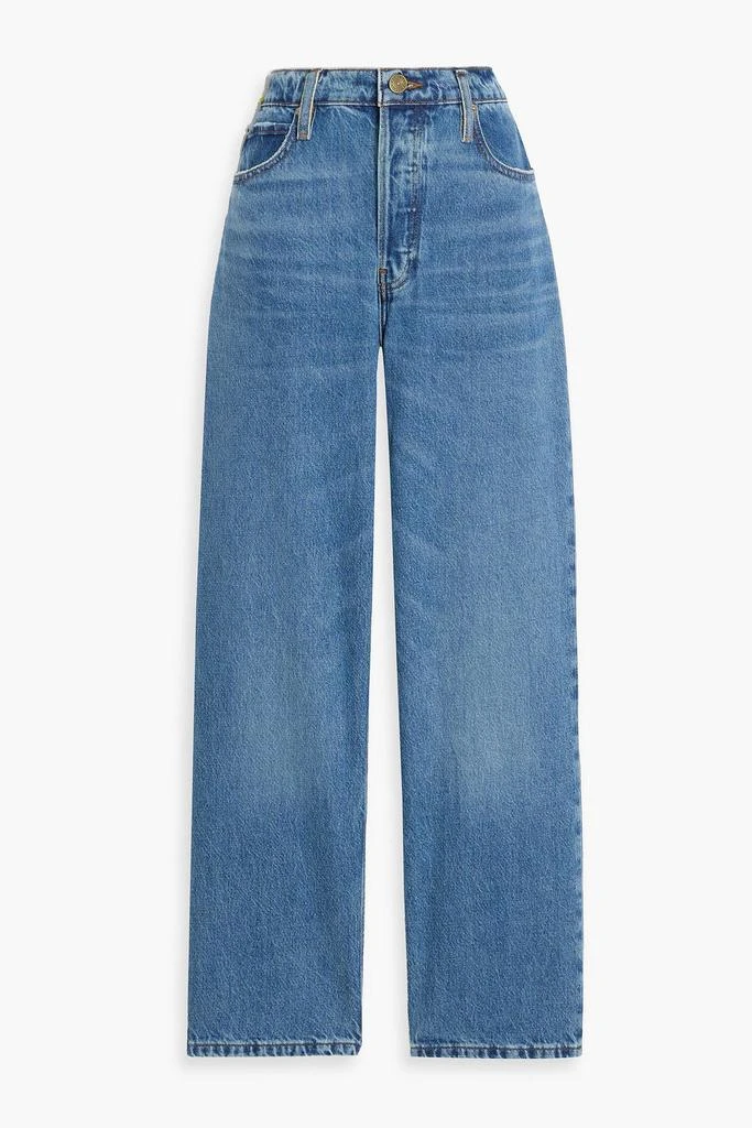 FRAME The Slouchy Straight cropped boyfriend jeans 1