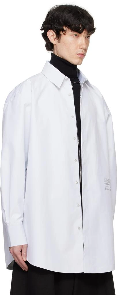 MM6 White Salomon Edition Long Sleeve Shirt 2