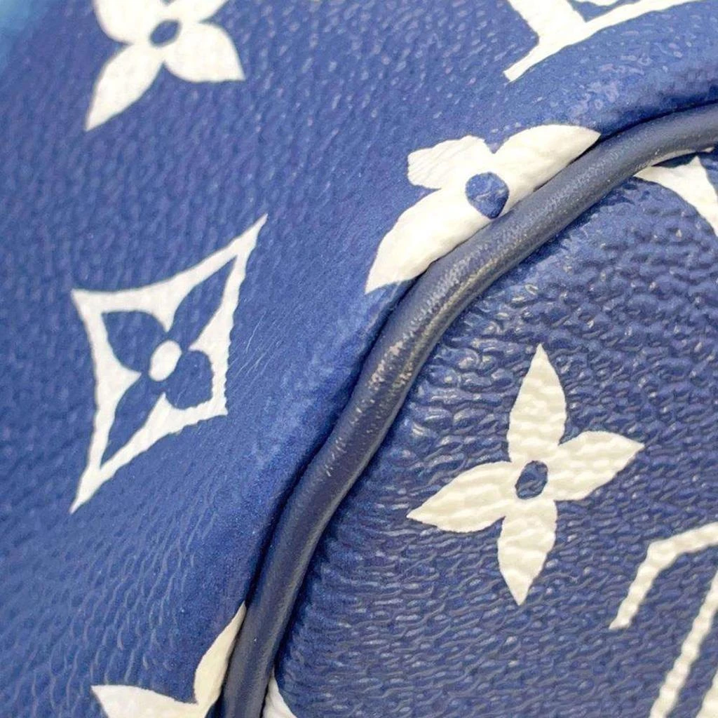 Louis Vuitton Louis Vuitton Blue Coated Canvas MM Neverfull Tote Bag 11