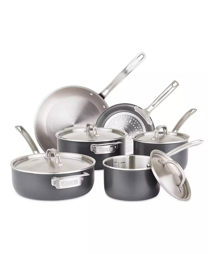 VIKING Hard Stainless 10 Piece Set
