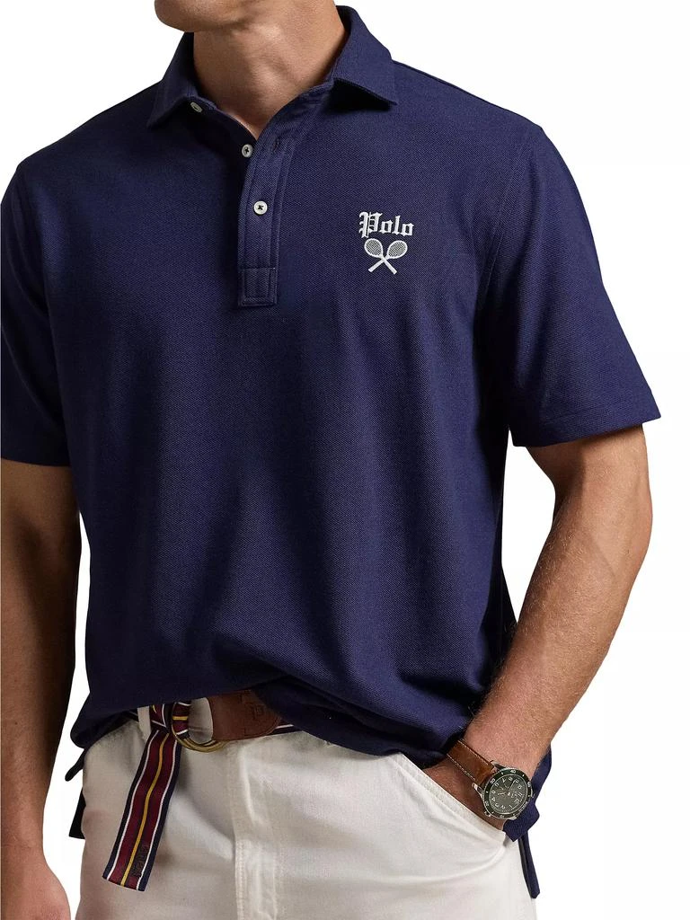 Ralph Lauren Tennis Logo Cotton Polo Shirt 5