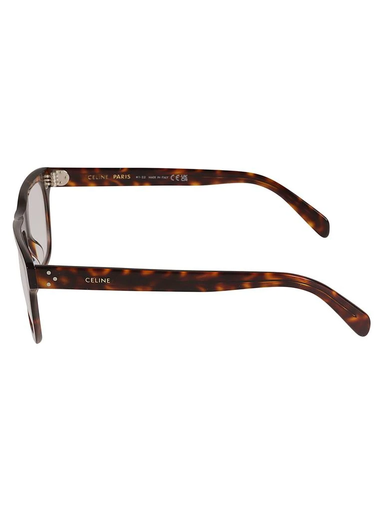 Celine Flame Effect Square Lens Glasses 3