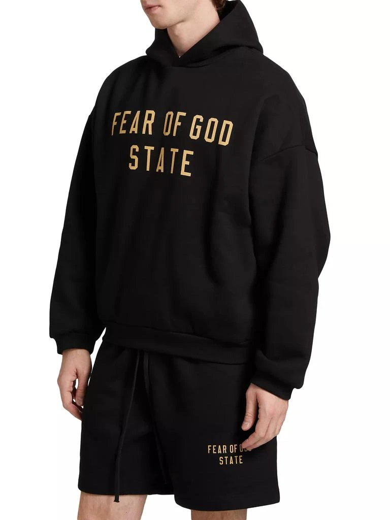 Essentials Logo Fleece Hoodie 5