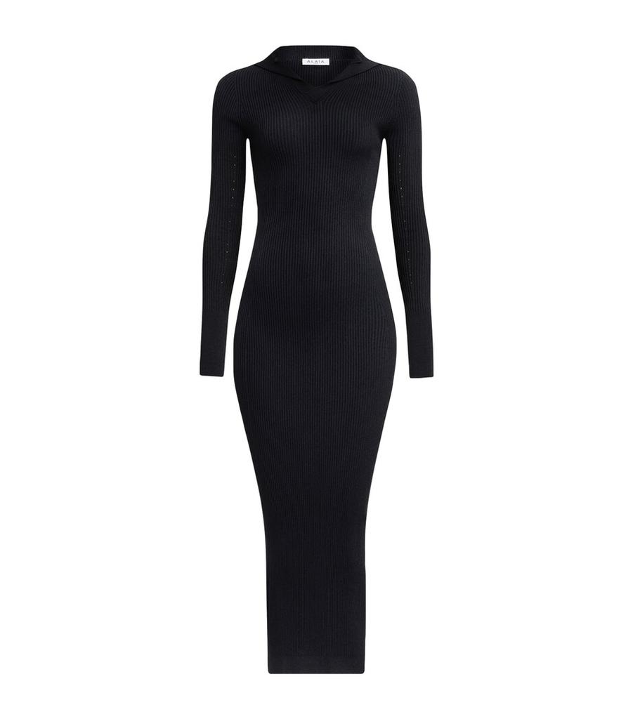 Diesel Diesel M-Zary-B Logo Plaque Dress Black M - Dresses