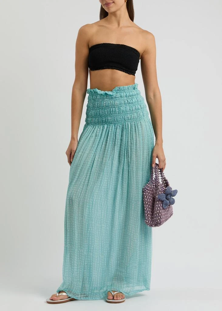 Cloe Cassandro Billie printed silk-georgette midi dress 6