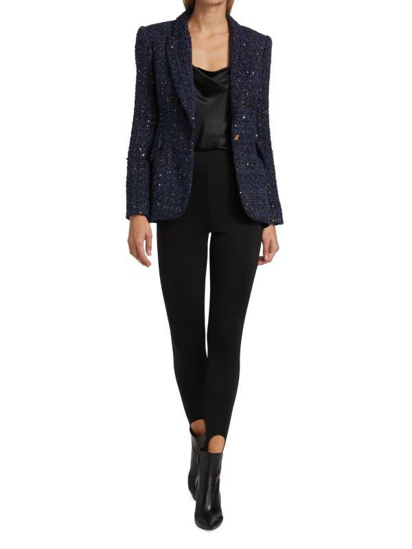 L'Agence Chamberlain Tweed Blazer 7