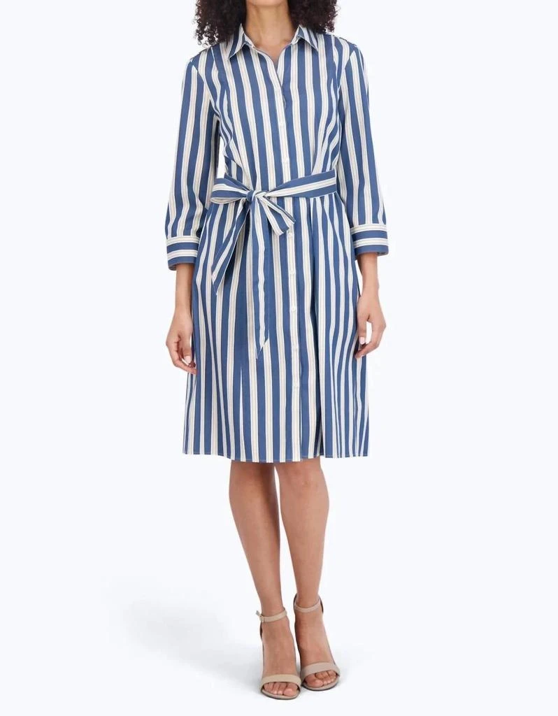 FOXCROFT Foxcroft - Fiona Stretch 3/4 Sleeve Dress 1