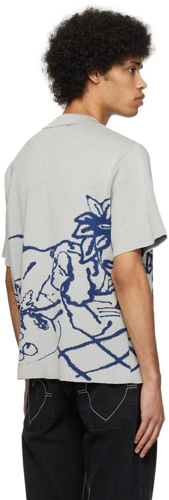 Carne Bollente Gray & Navy Tits Time Shirt 3