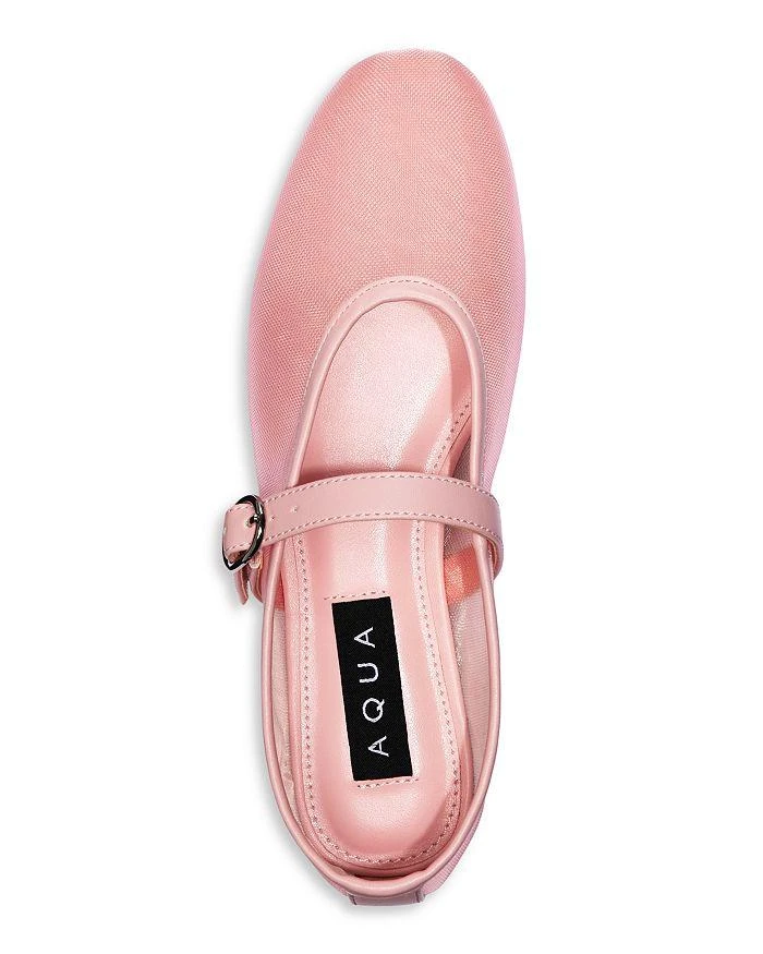 AQUA Women's Goldi Buckled Ballet Flats - Exclusive 3