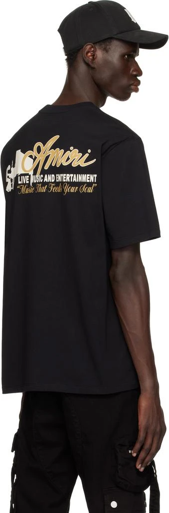 AMIRI Black 'Amiri' Jazz Band T-shirt 3