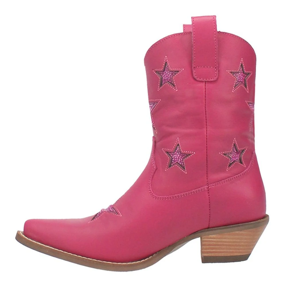 Dingo Star Struck Tooled Inlay Snip Toe Cowboy Boots 3