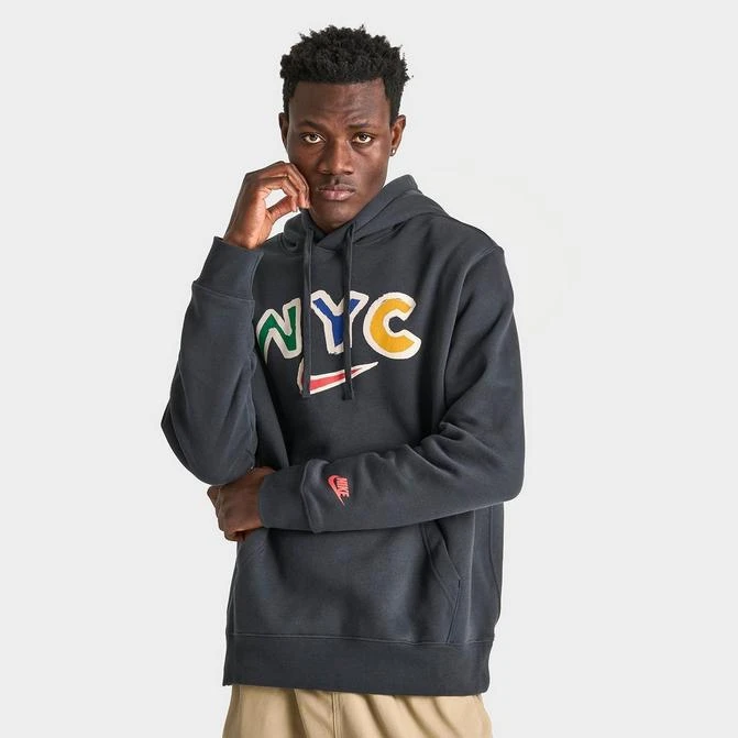 NIKE Men's Nike Sportswear Club Fleece NYC Local Pullover Hoodie 1