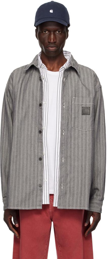 [CARHARTTWIP] MENARD SHIRT JAC ★大人気★ Carhartt WIP Menard Shirt Jacket Blue | BSTN Store