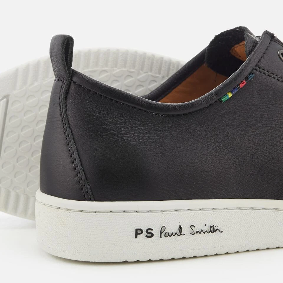 Paul Smith PS PAUL SMITH MEN'S MIYATA LEATHER LOW-TOP TRAINERS 4