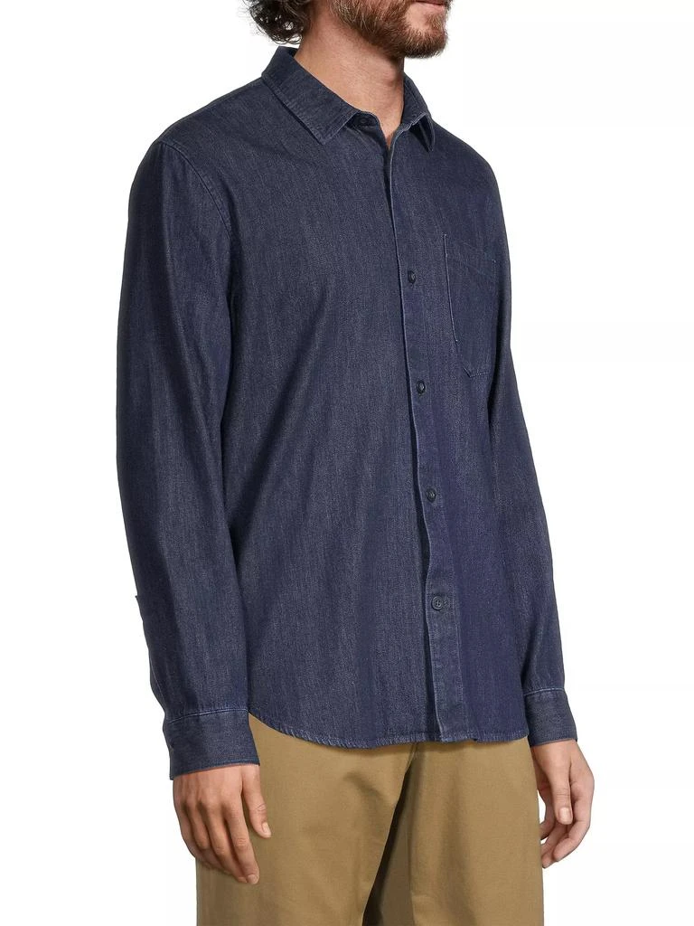 Vince Denim Relaxed-Fit Shirt 4