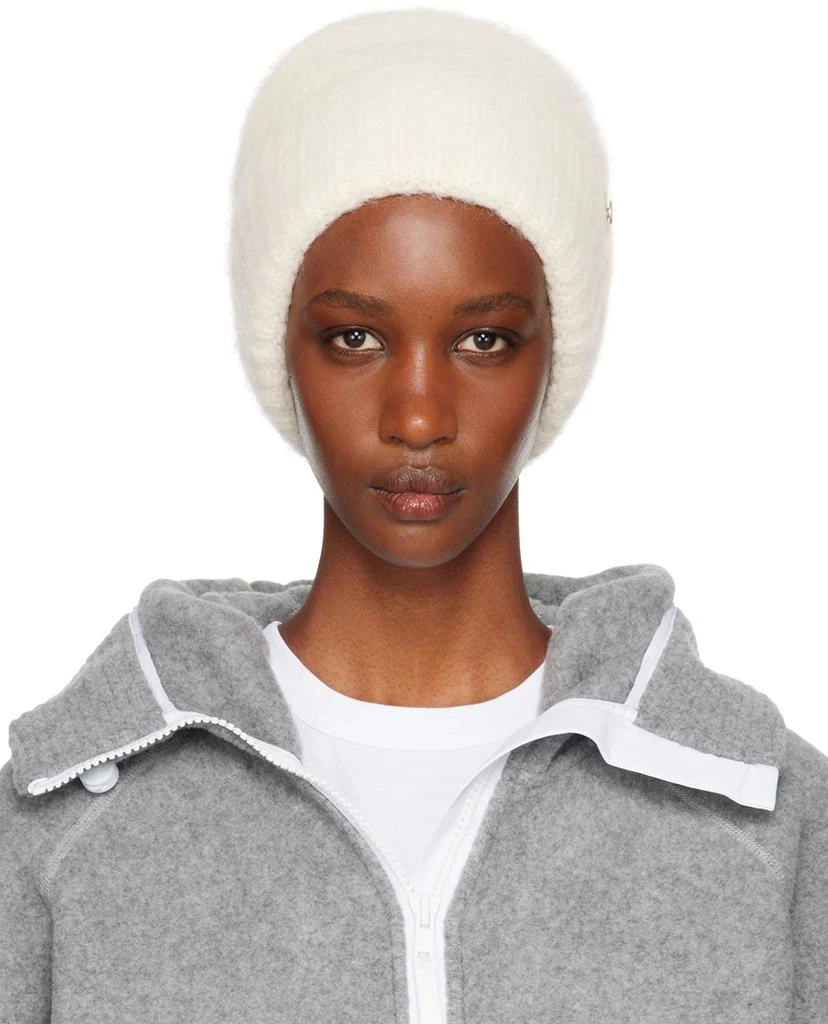 Canada Goose Off-White Alpaca Beanie - Coats - BeyondStyle display picture 1
