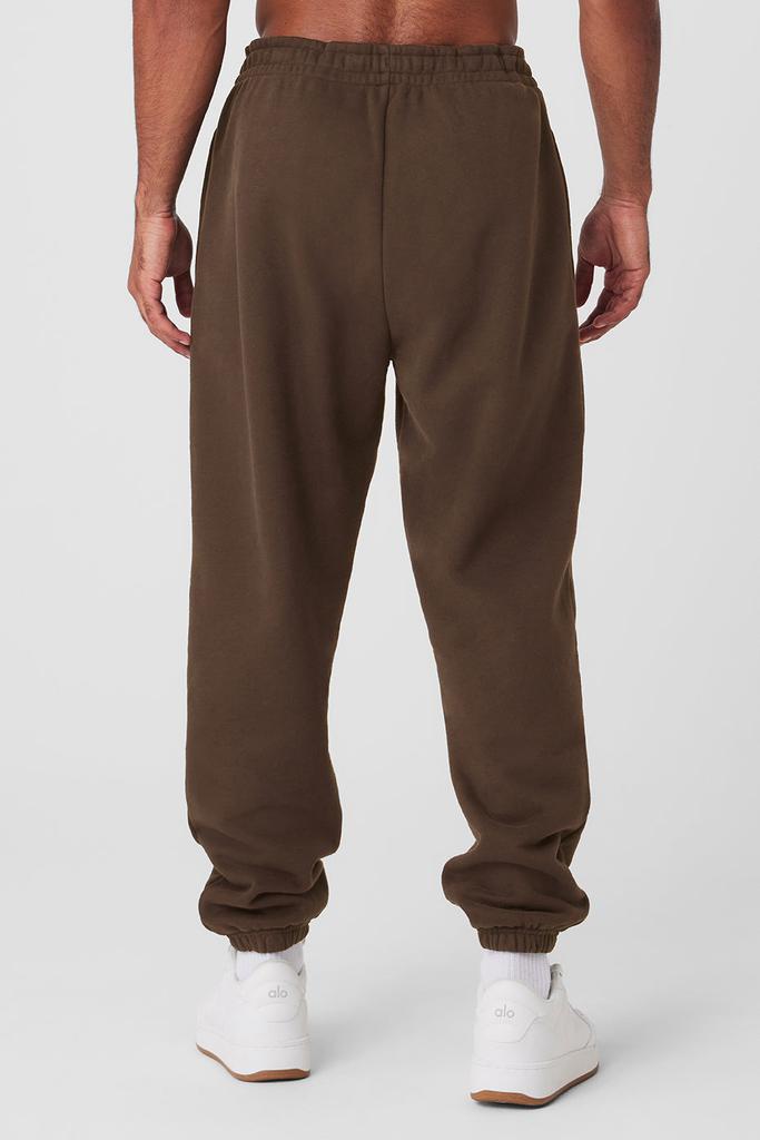 Alo Cuffed Renown Heavy Weight Sweatpant - Espresso