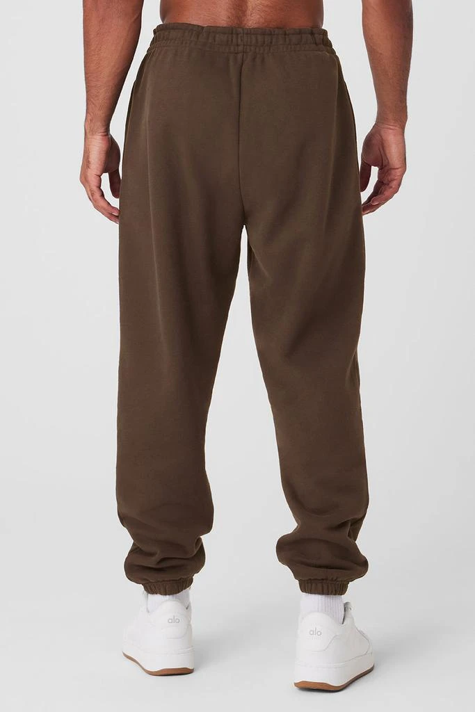 Alo Cuffed Renown Heavy Weight Sweatpant - Espresso 2