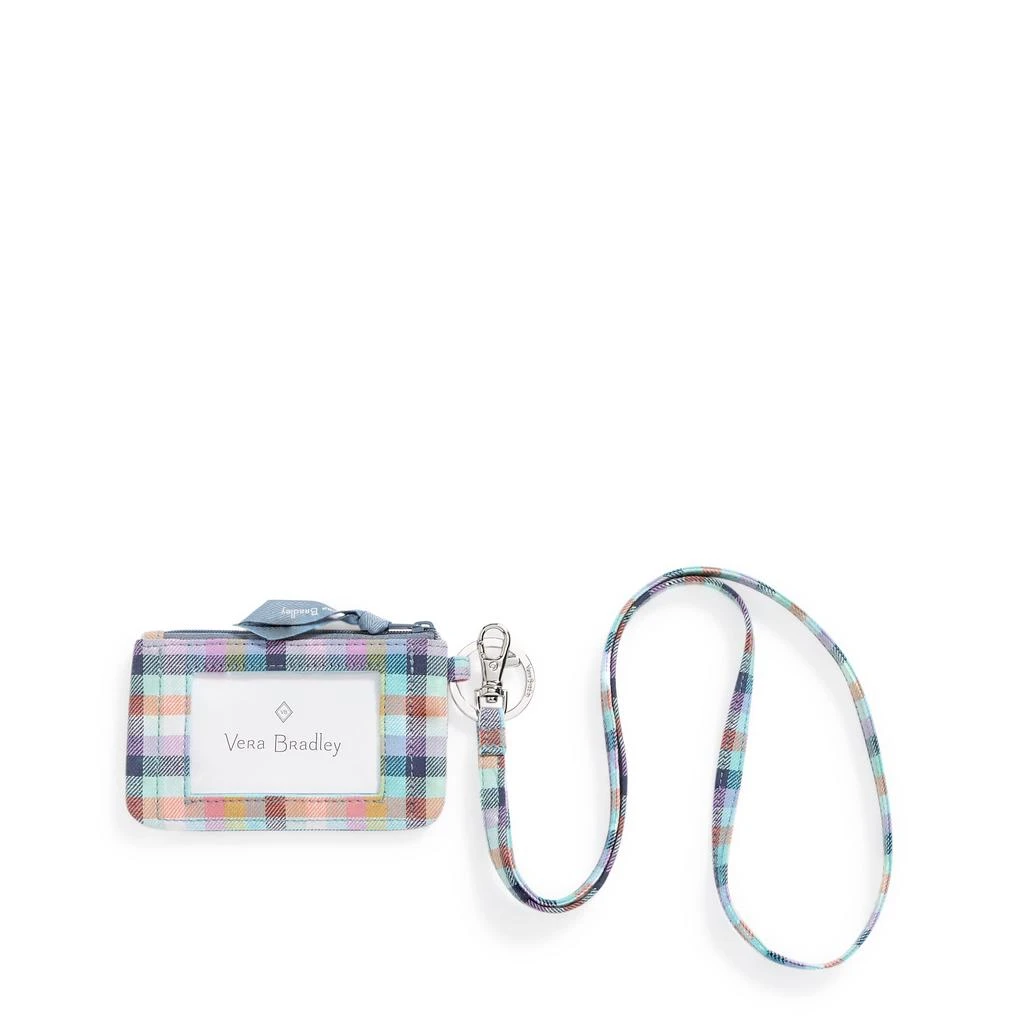 Vera Bradley Outlet Cotton Zip ID and Lanyard 1