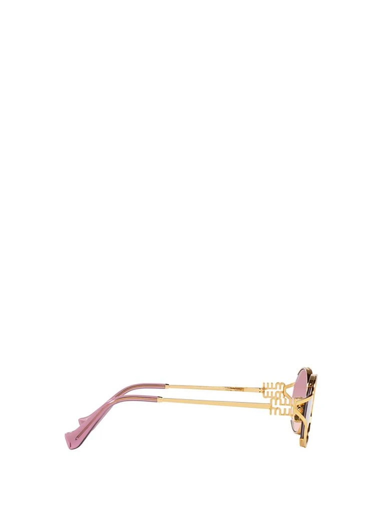 Miu Miu Eyewear Miu Miu Eyewear Oval Frame Sunglasses 3