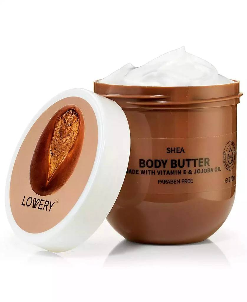 Lovery Shea Scented Whipped Body Butter, Bath and Body Care Cream, 170ml 1